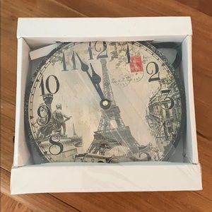 Brand new Paris clock. Still in box!
